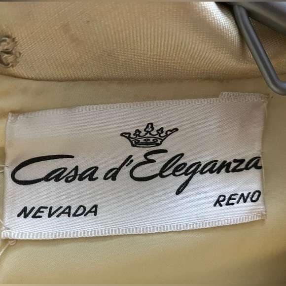 60’s inspired vintage mini dress with GORGEOUS beaded sleeves! - Picture 3 of 3